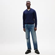 GAP Cotton V Neck Sweater Navy Uniform