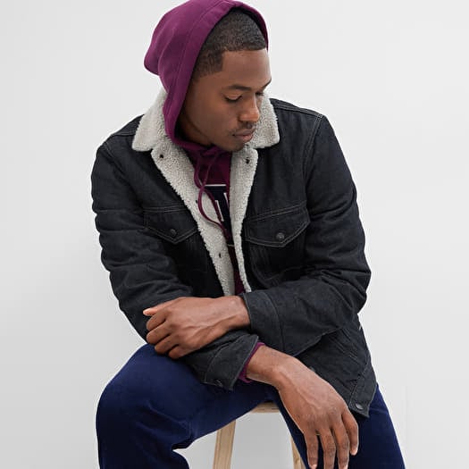 GAP Cozy Denim Jacket Rinsed