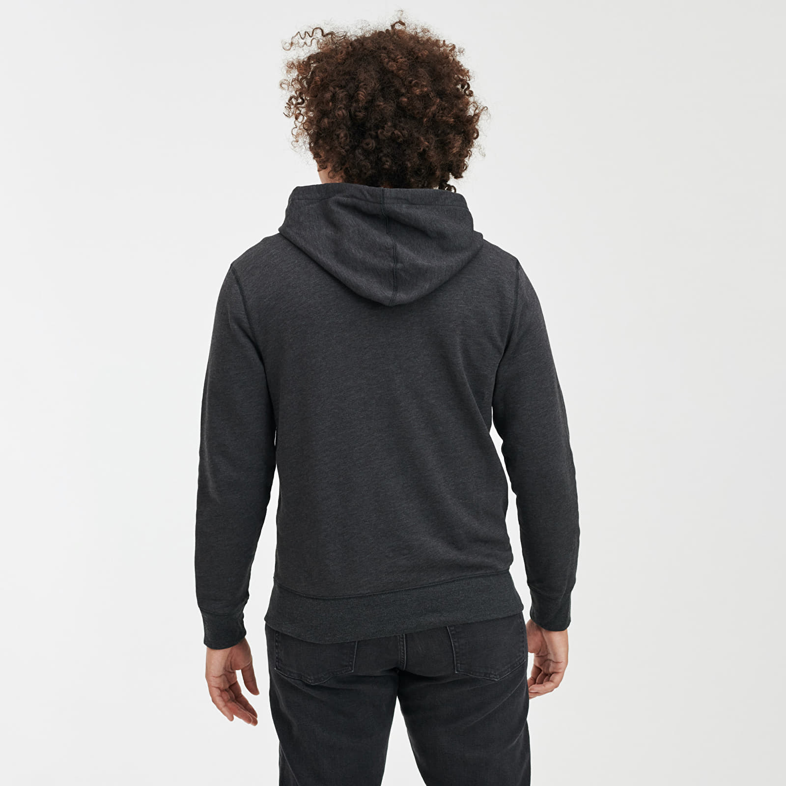 Vīriešu džemperi GAP Logo Fullzip Hoodie New Charcoal Grey