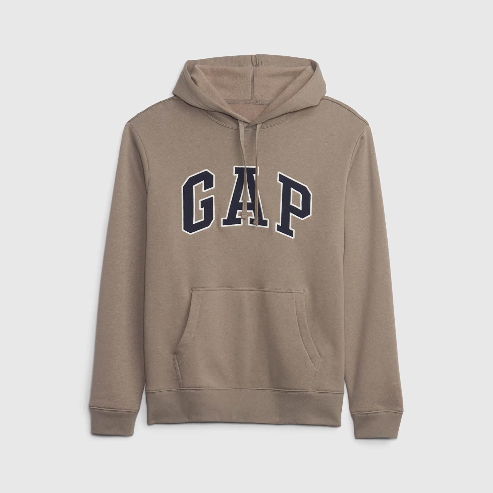 Men's sweatshirts GAP Logo Pullover Hoodie Trigger Brown