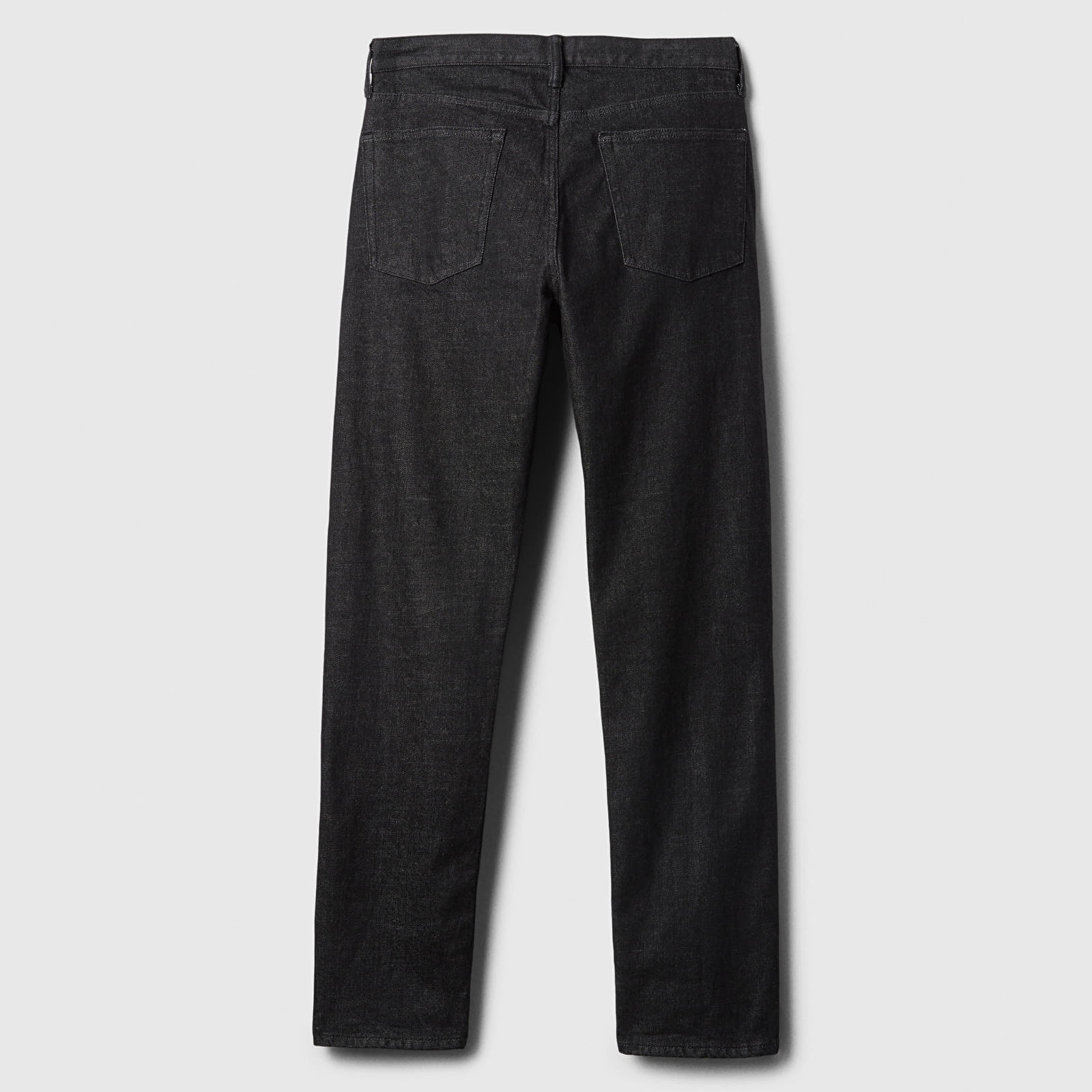 Džíny GAP Denim Pants Straight Black Rinse