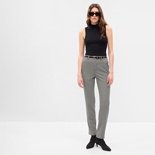 GAP Suiting Trousers Black White Plaid