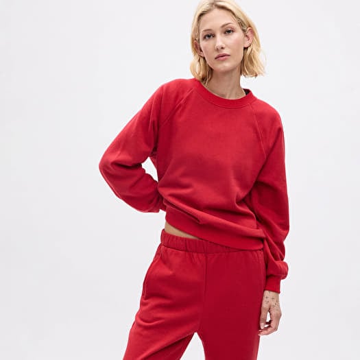 Sweatshirt GAP Pullover Crew Modern Red