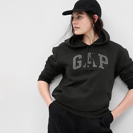Bluza GAP Pullover Logo Hoodie Moonless Night Glitt