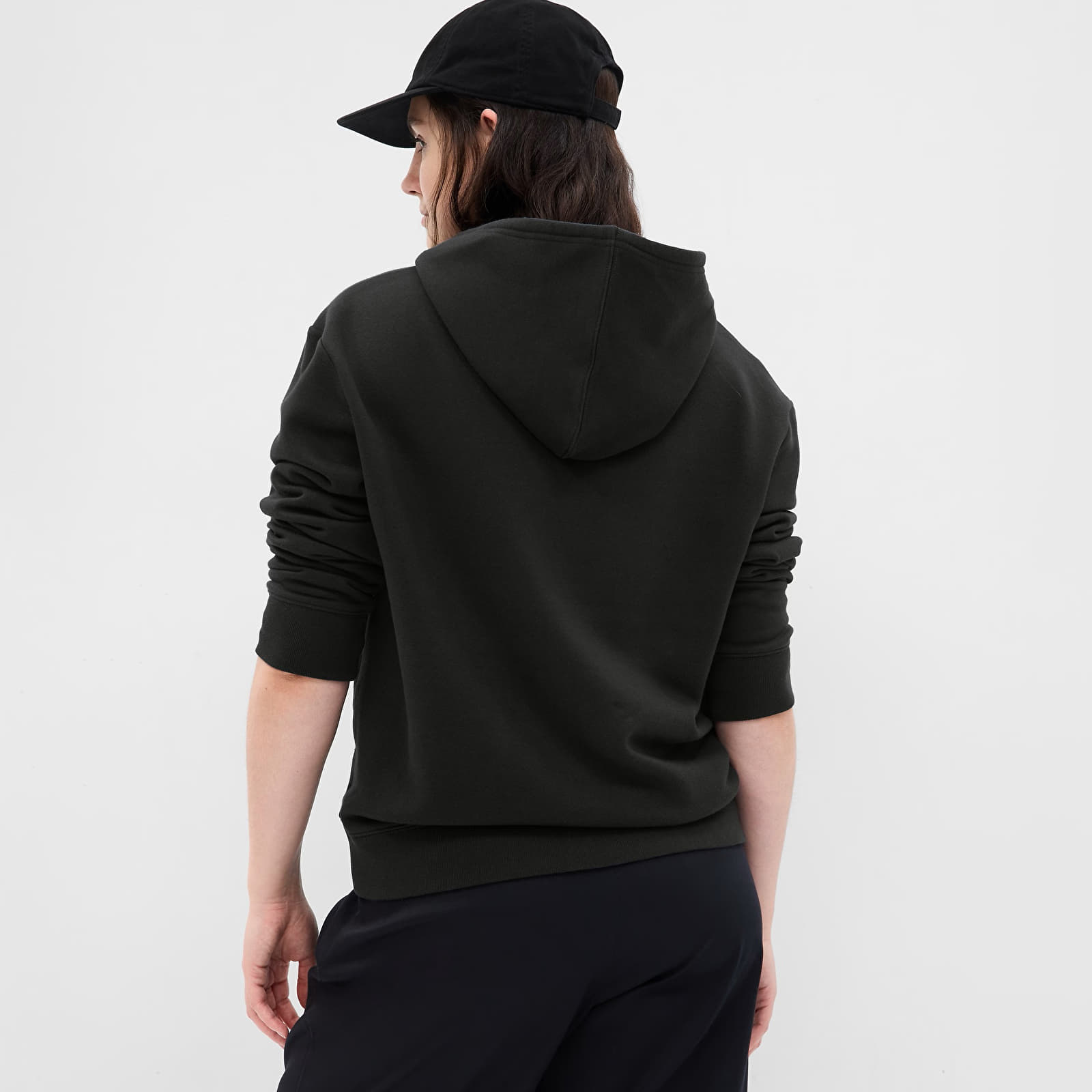 Sweaters GAP Pullover Logo Hoodie Moonless Night Glitt