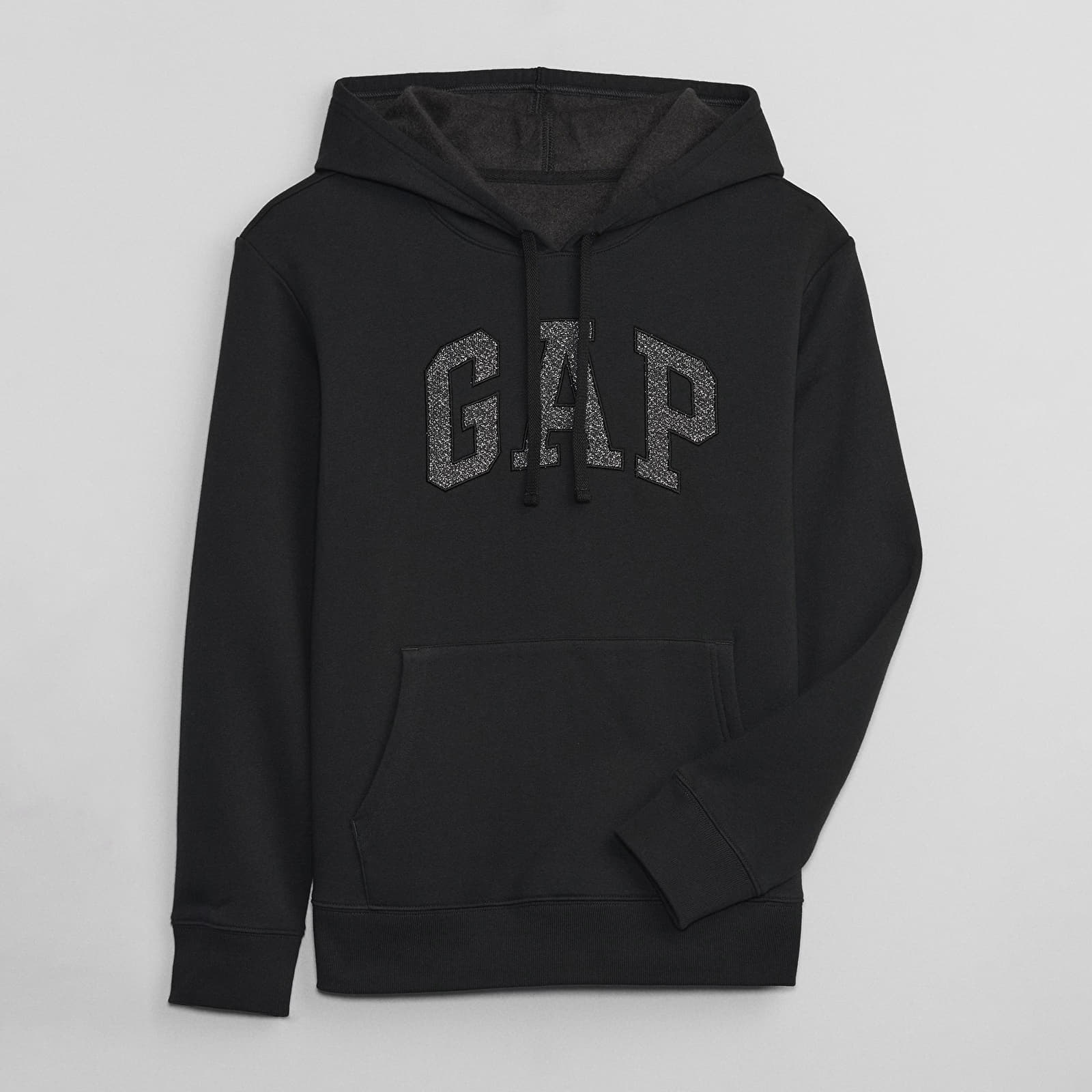 Sweaters GAP Pullover Logo Hoodie Moonless Night Glitt
