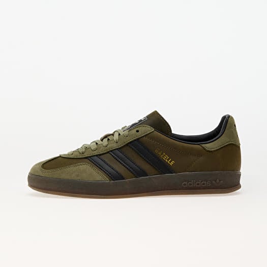 adidas Gazelle Indoor Focus Olive/ Core Black/ Gum5