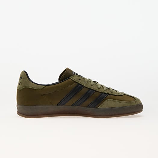Men s sneakers and shoes adidas Gazelle Indoor Focus Olive Core Black Gum5 Queens