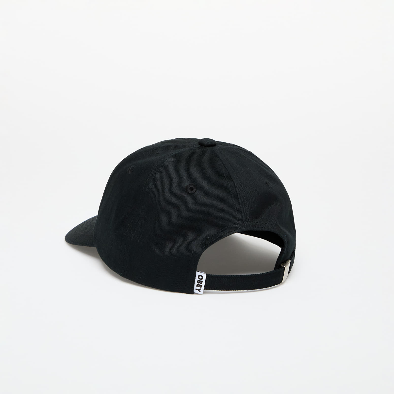 Caps OBEY Studios Twill 6 Panel Cap Black