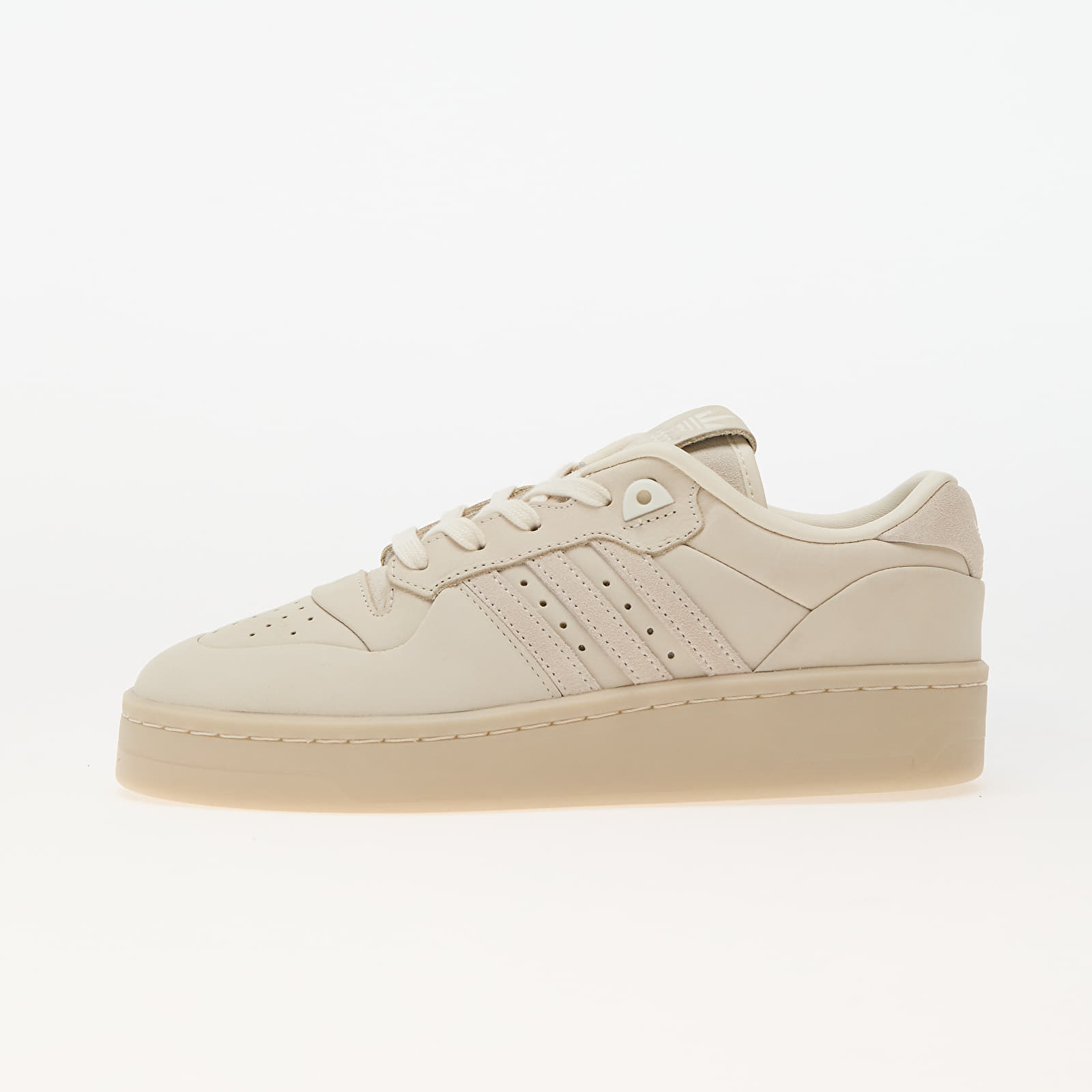 Naiste tossud ja kingad adidas Rivalry Lux Low W Cream White/ Cream White/ Aluminium