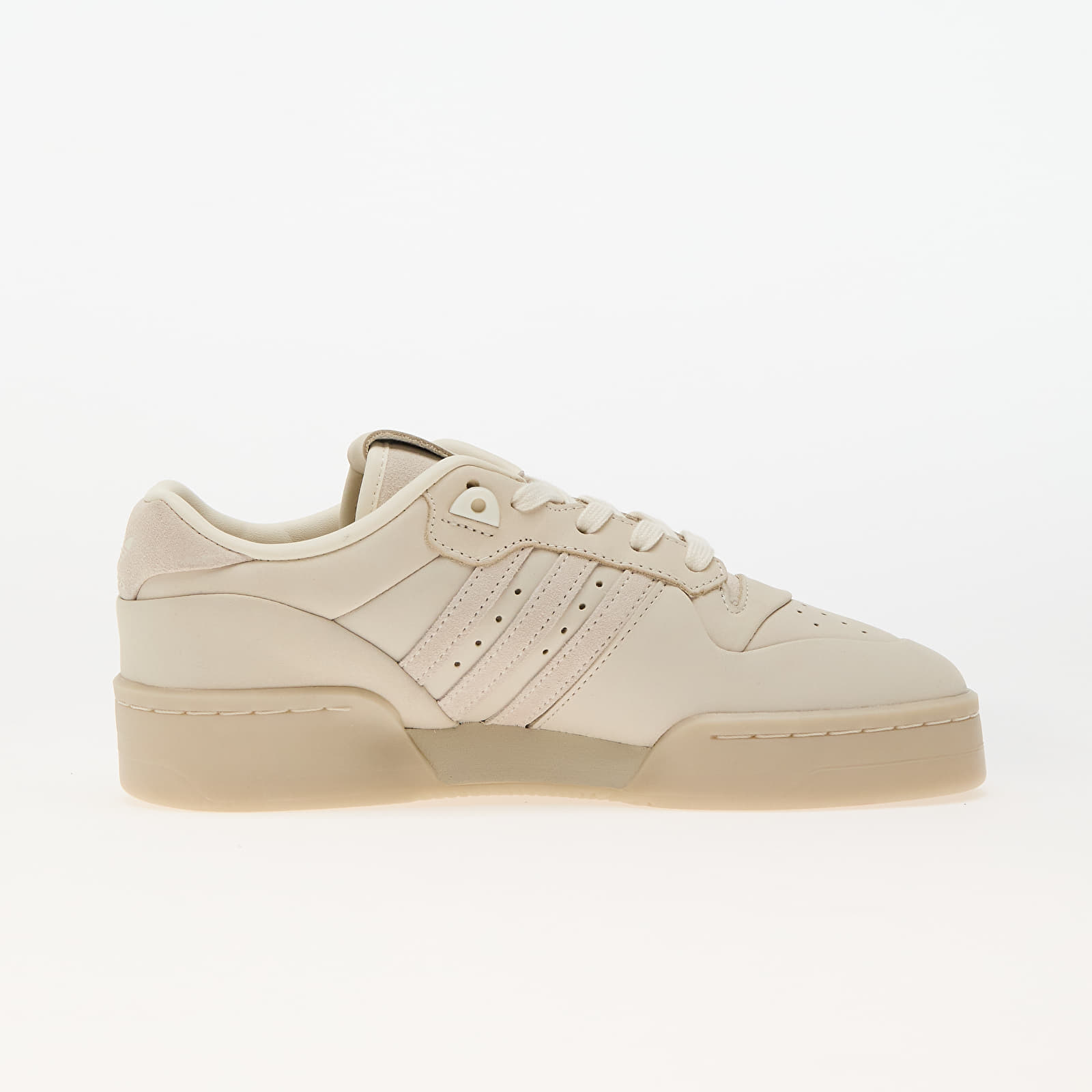Naiste tossud ja kingad adidas Rivalry Lux Low W Cream White/ Cream White/ Aluminium
