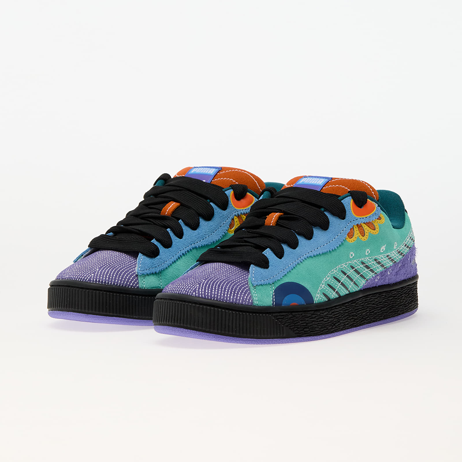 Adidași și pantofi pentru bărbați Puma Suede XL DDLM Green