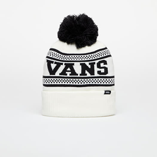 Chapeau Vans Check Pom Beanie Marshmallow
