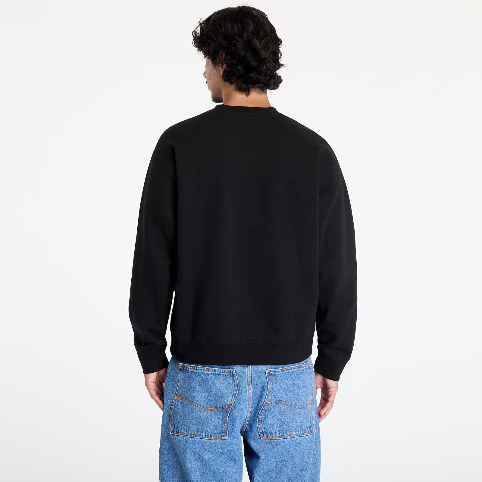 Men's sweatshirts OBEY Dago Crew Sweatshirt Black