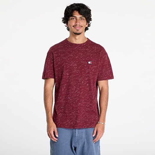 Φανελάκι Tommy Jeans Regular Badge Tee Deep Rouge