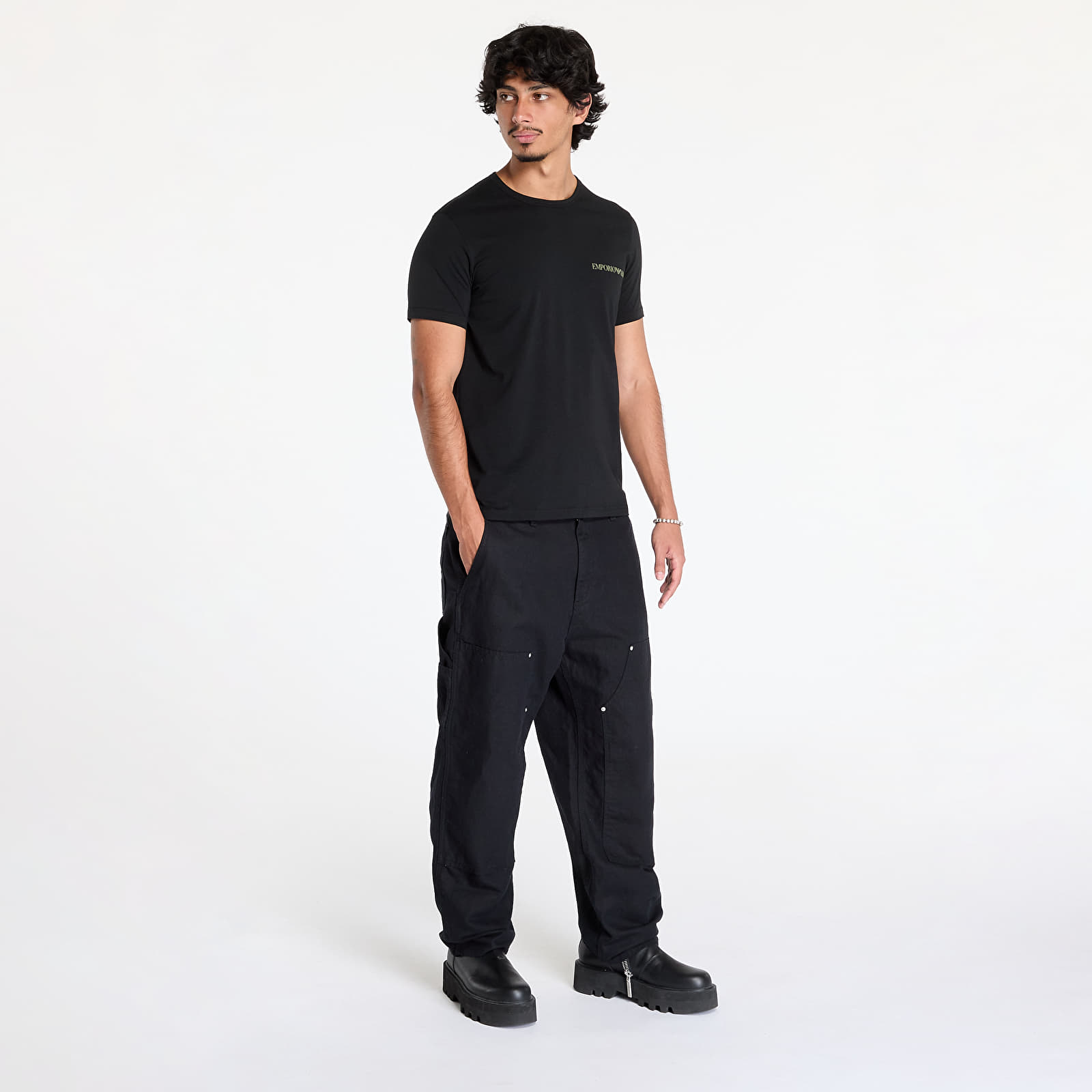 T-Shirts EA7 Emporio Armani Men's Knit 2-Pack T Nero/ Nero