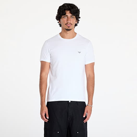 Μπλουζάκι EA7 Emporio Armani Men's Knit T-Shirt 2-Pack Nero/ Bianco
