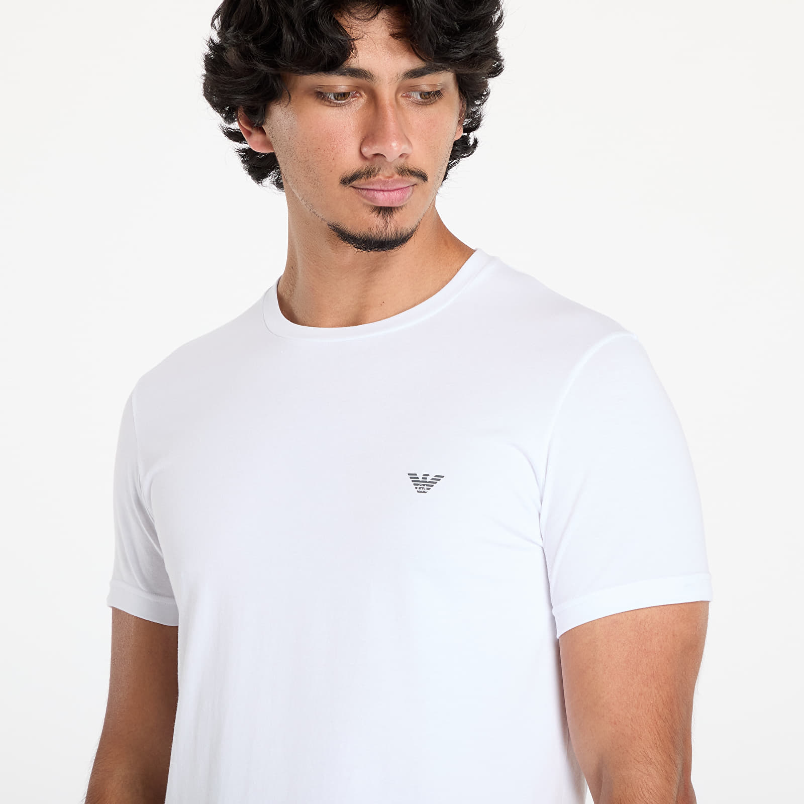 Majice EA7 Emporio Armani Men's Knit T-Shirt 2-Pack Nero/ Bianco