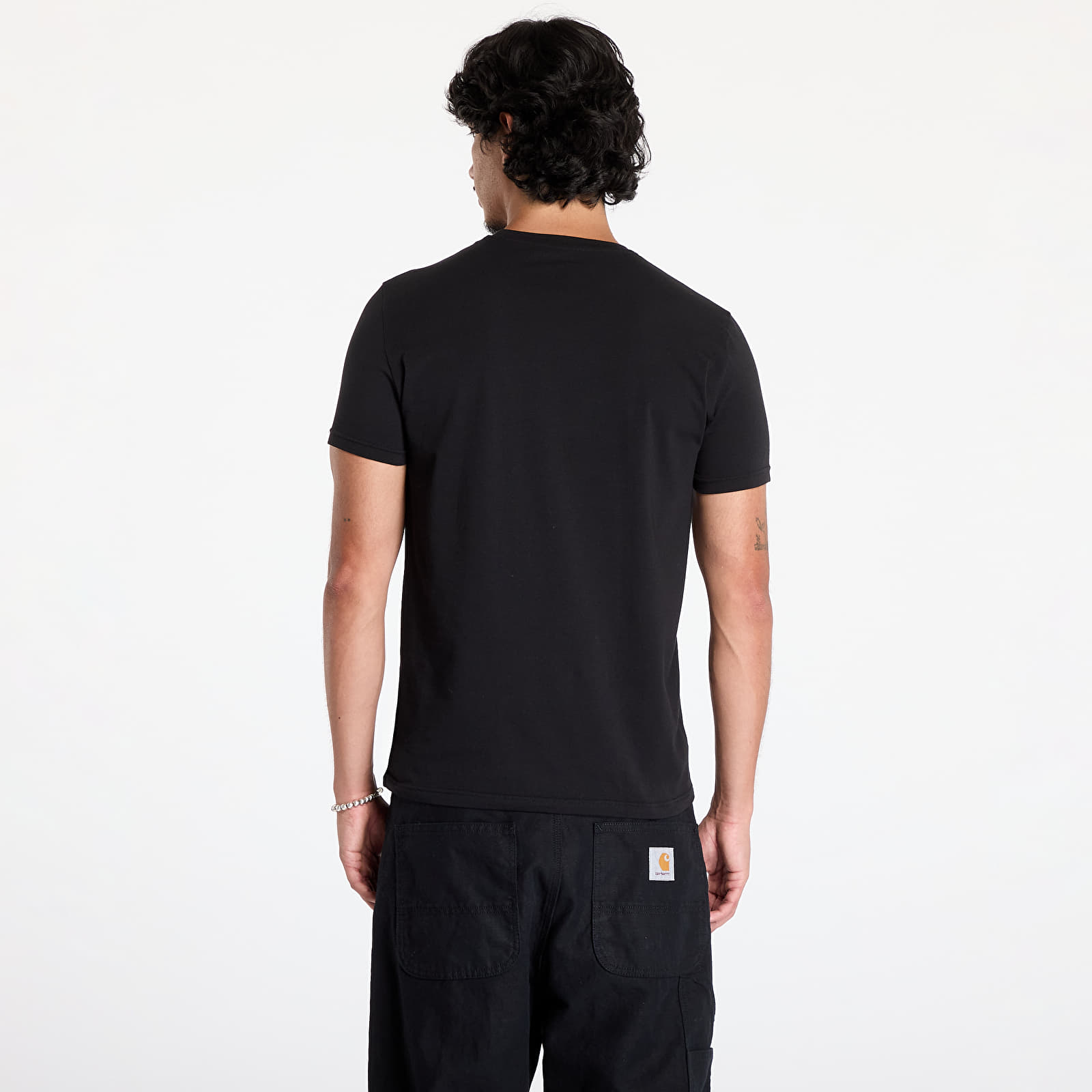 Majice EA7 Emporio Armani Men's Knit T-Shirt 2-Pack Nero/ Bianco