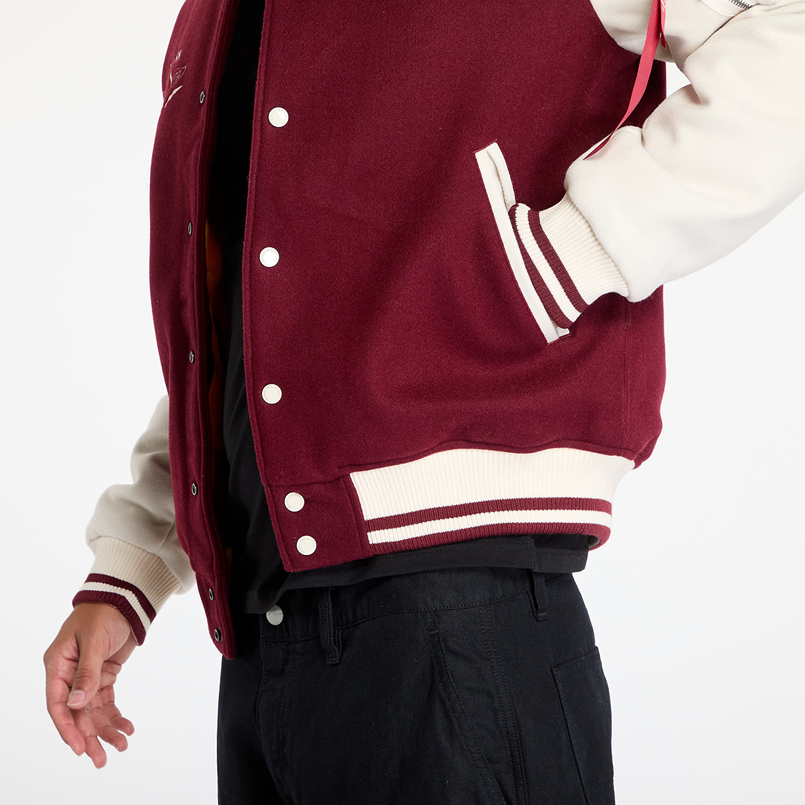 Jacken Alpha Industries Varsity Air Force Jacket Burgundy