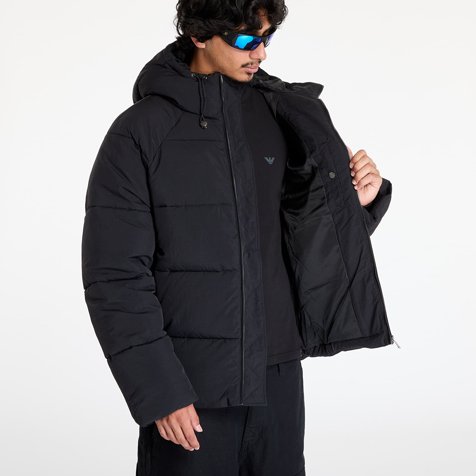 Men's jackets Daily Paper Relaxed Puffer Black