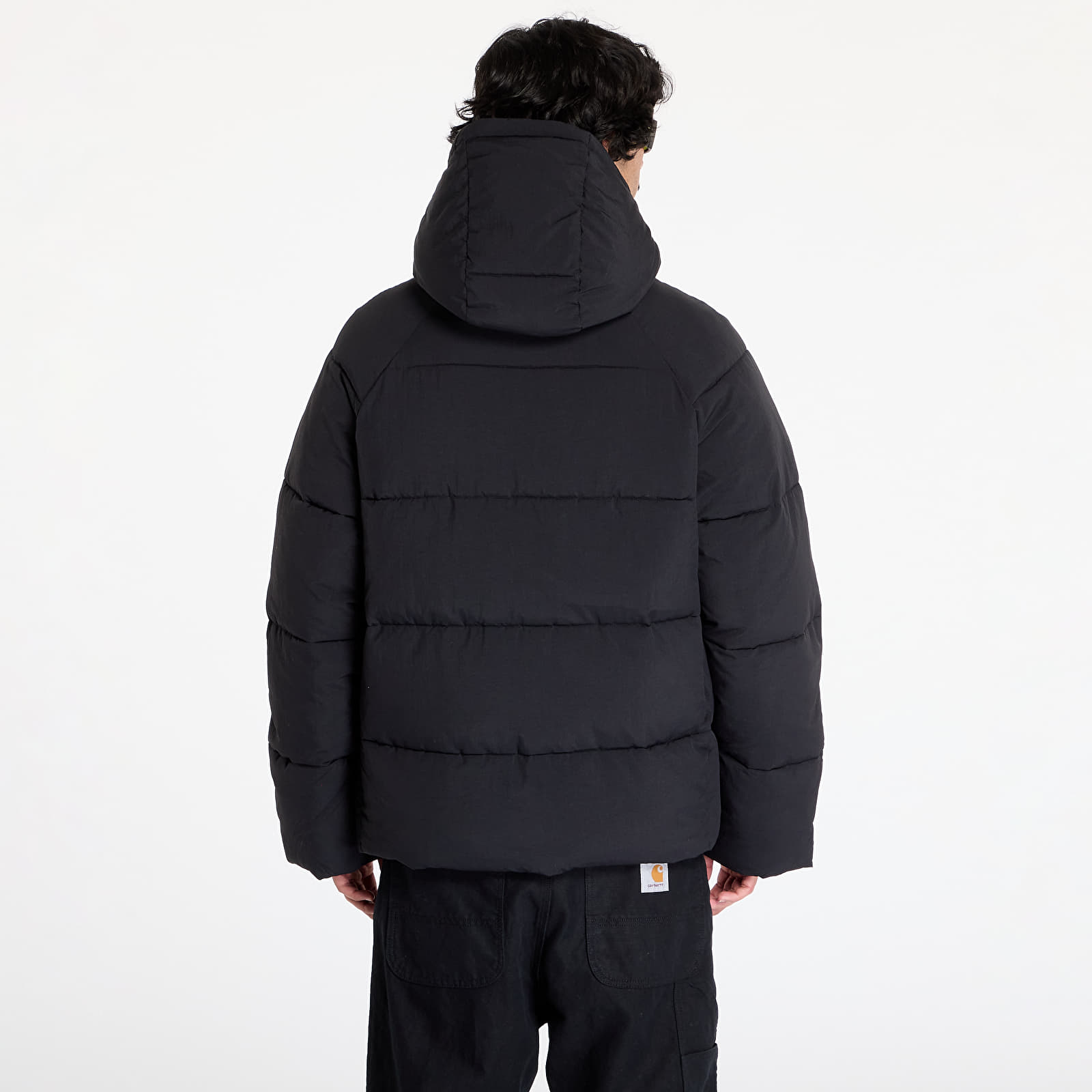 Men's jackets Daily Paper Relaxed Puffer Black