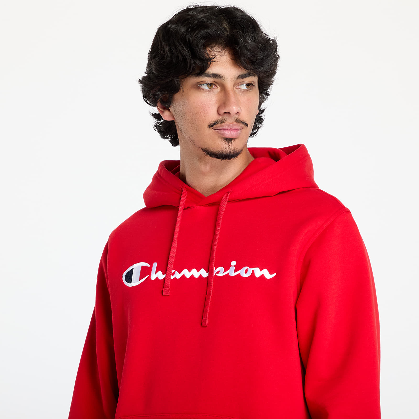 Mikiny Champion Hooded Sweatshirt Red