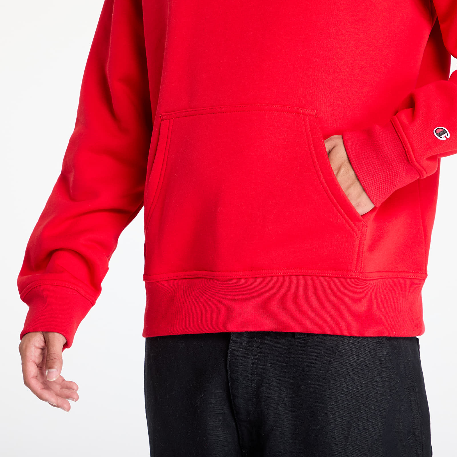 Mikiny Champion Hooded Sweatshirt Red