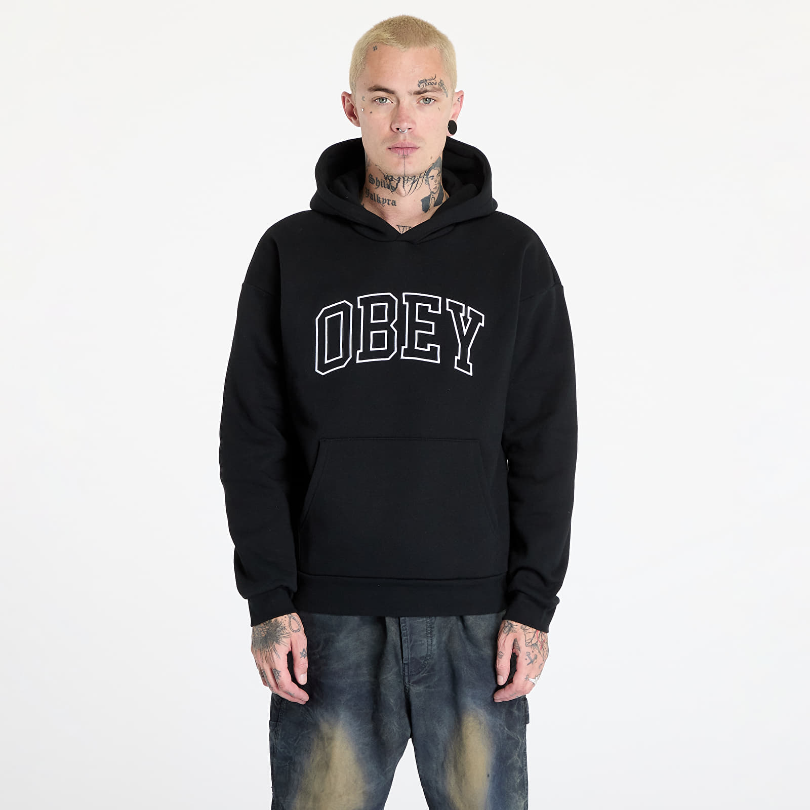 Obey collegiate hoodie sale