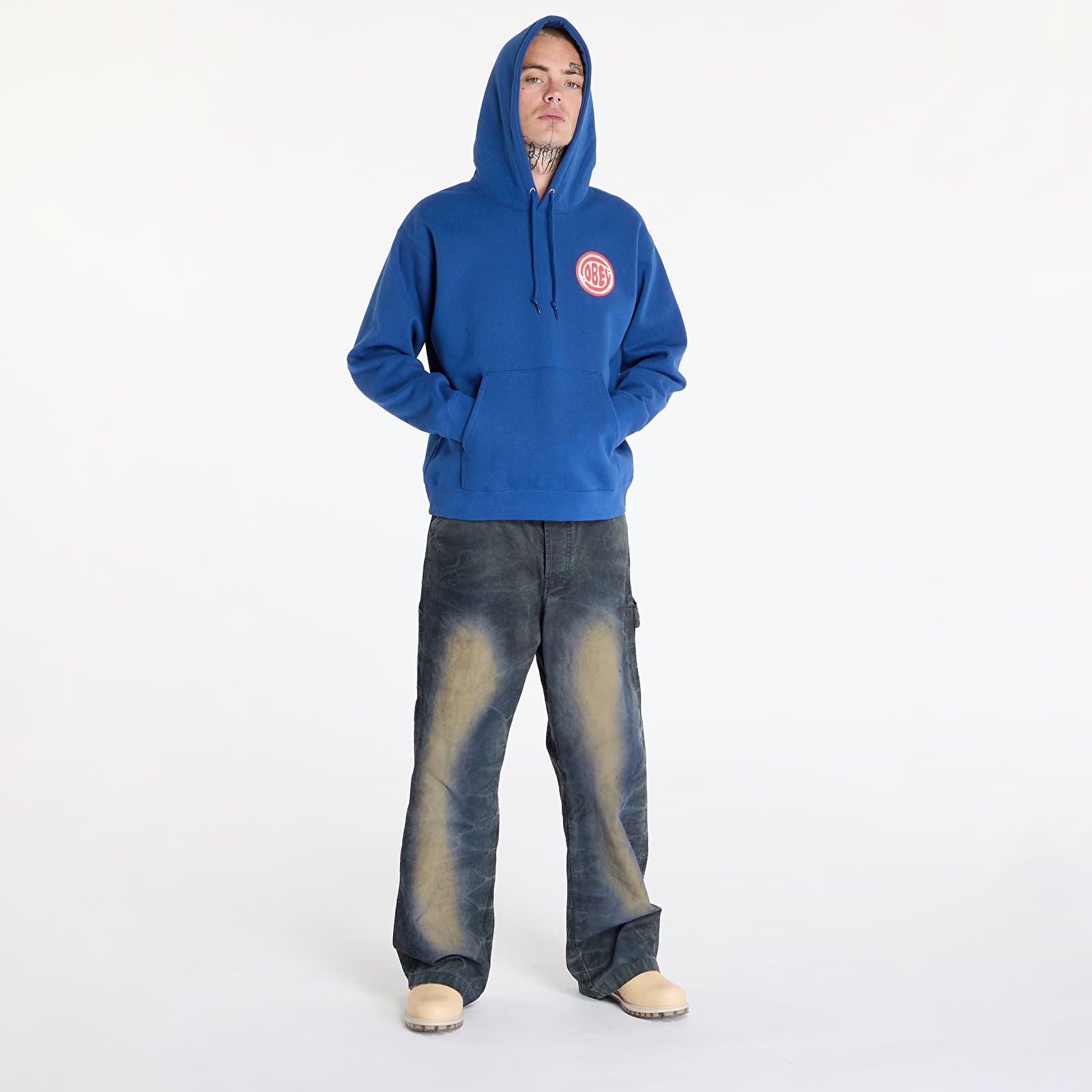 Meeste kampsunid OBEY Bubble Hoodie Limoges