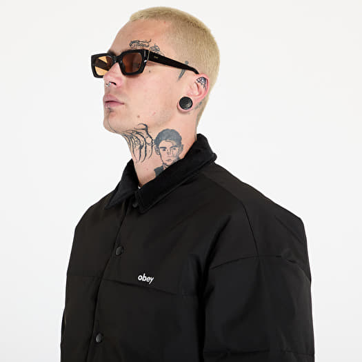 OBEY Whispers Jacket Black | Queens