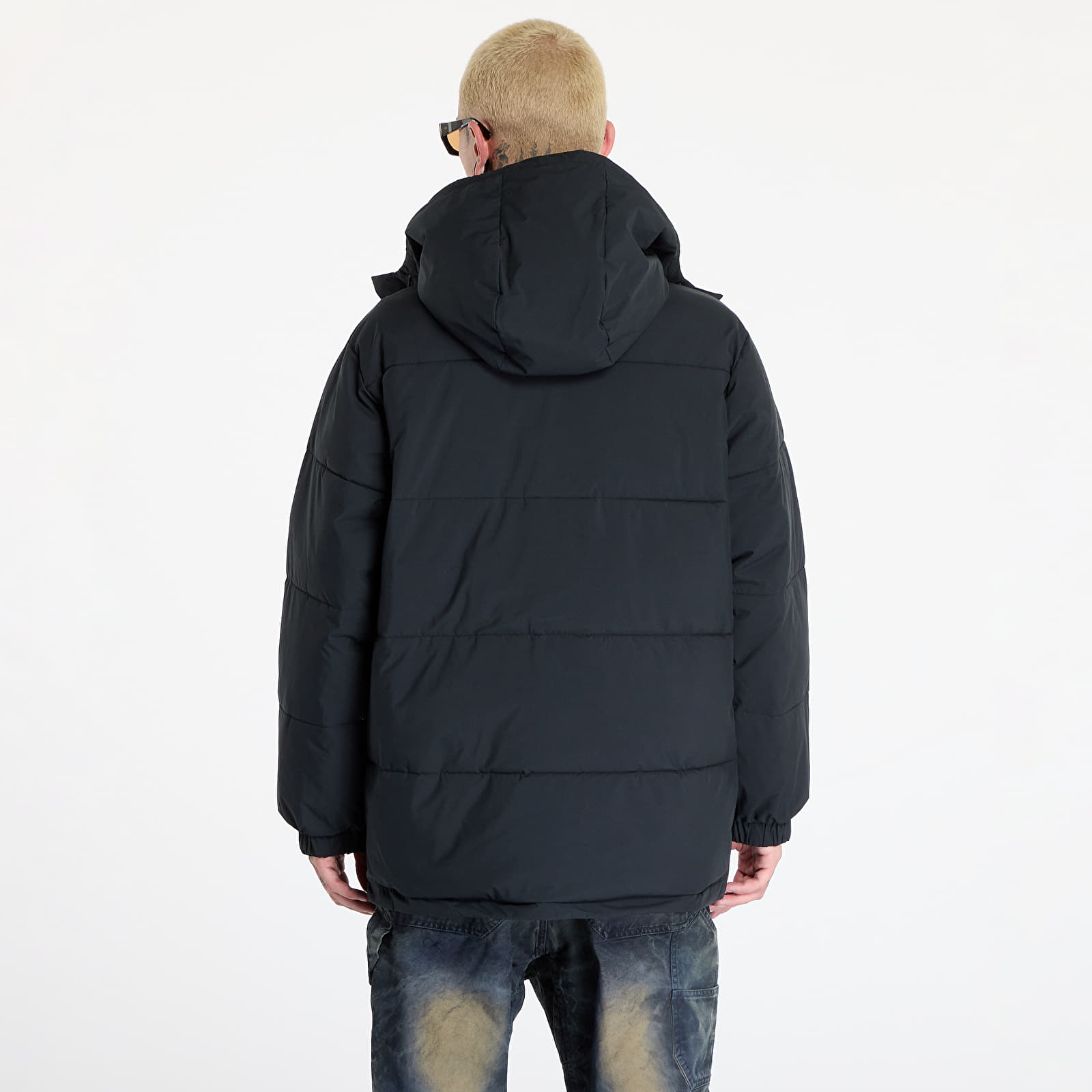 Herrenjacken OBEY Brunswick Puffer Black