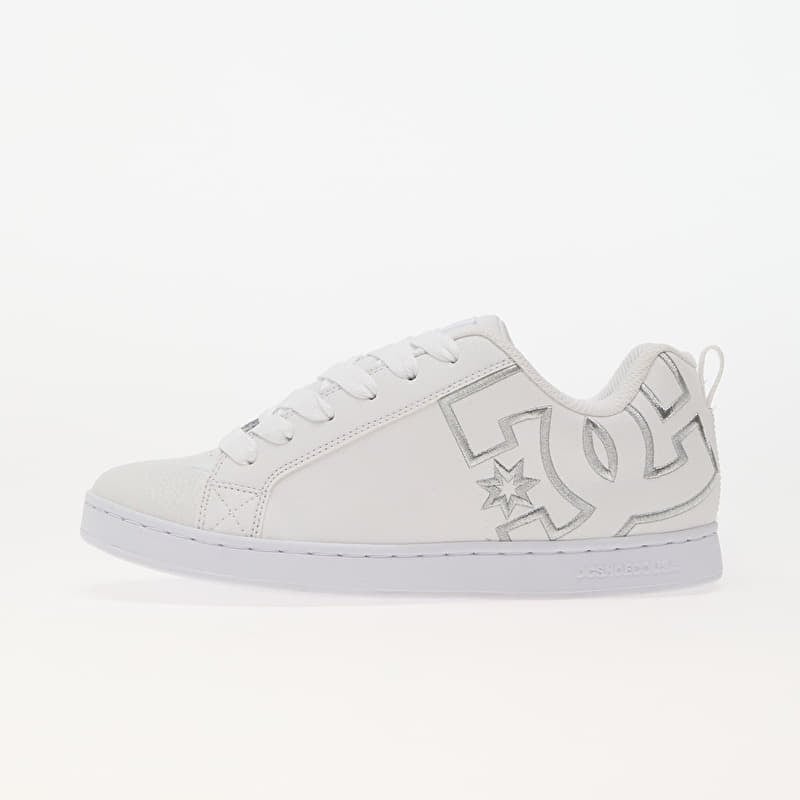 DC Court Graffik White/ Silver