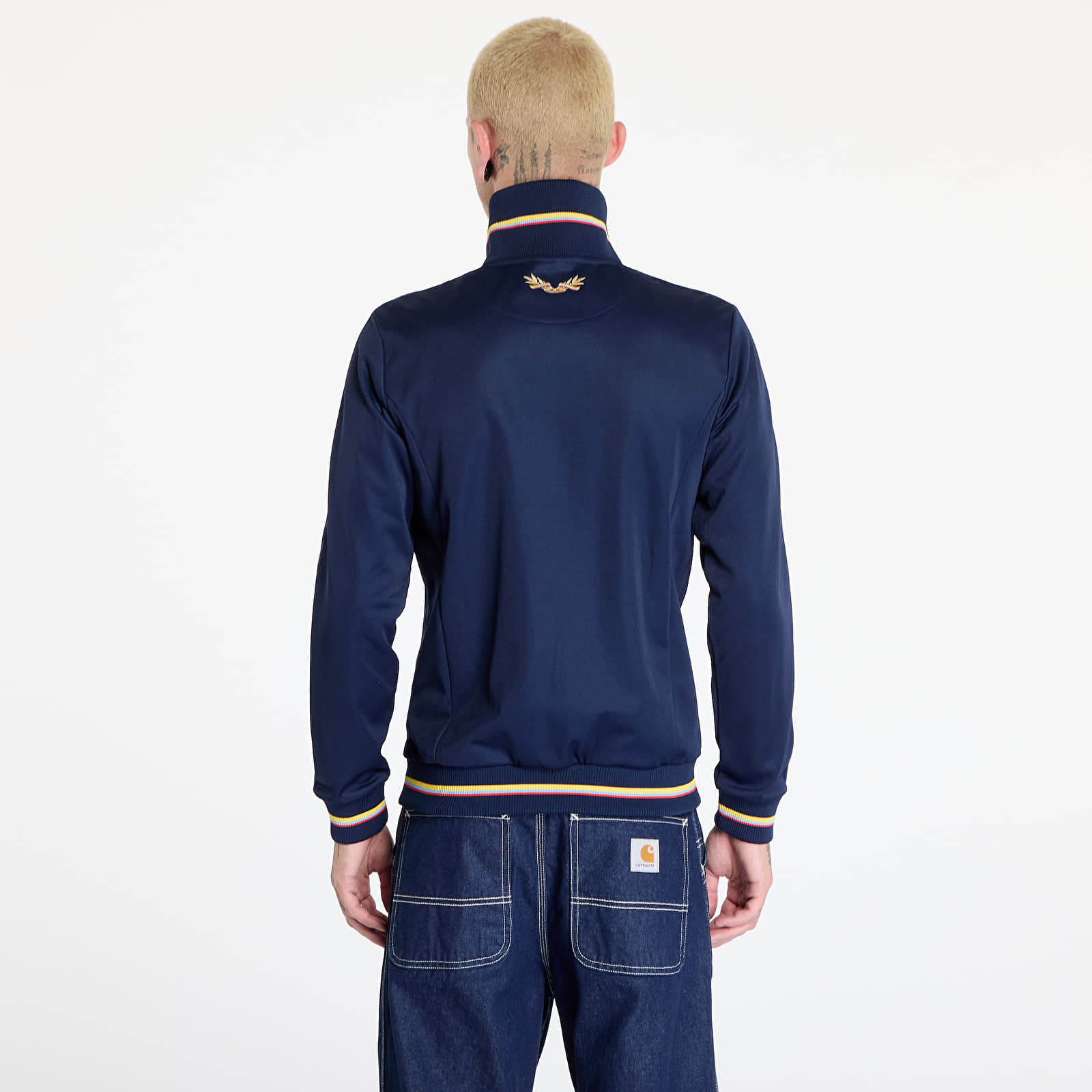Sudaderas con capucha para hombre adidas FCF Anniv Track Top Night Indigo/ Tech Indigo
