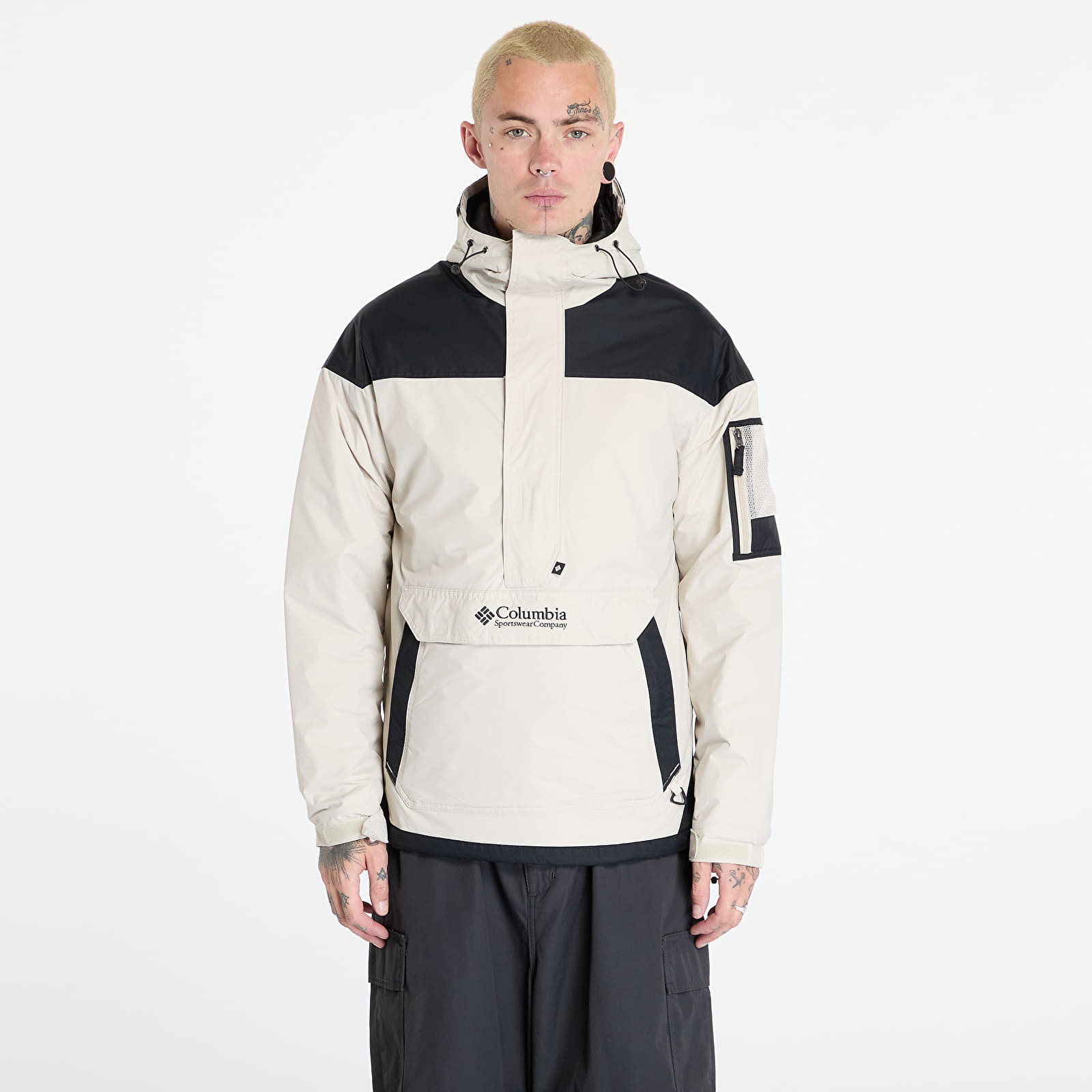 Men's jackets Columbia Challenger™ II Insulated Pullover Dark Stone/ Black