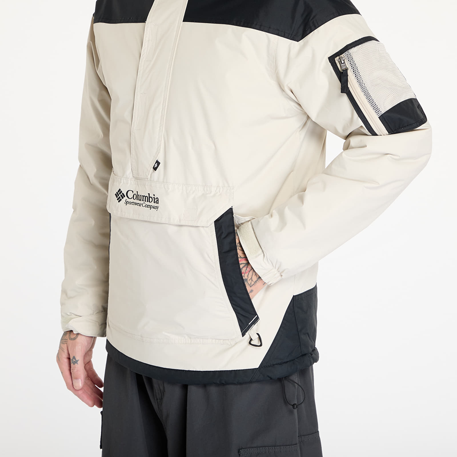 Men's jackets Columbia Challenger™ II Insulated Pullover Dark Stone/ Black