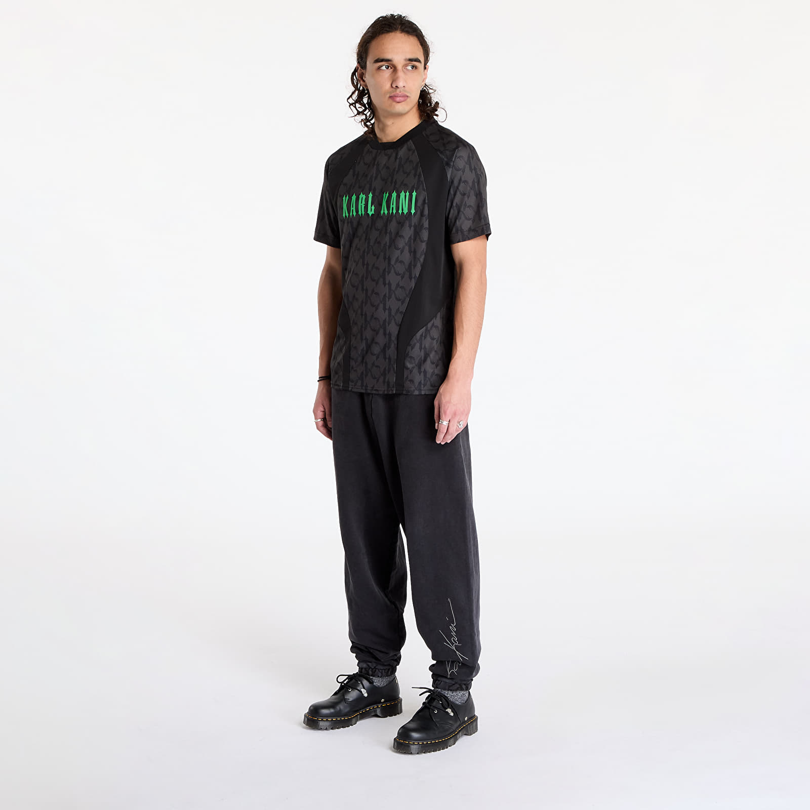 Dresi Karl Kani OG Gothic 89 Trikot Black/ Green