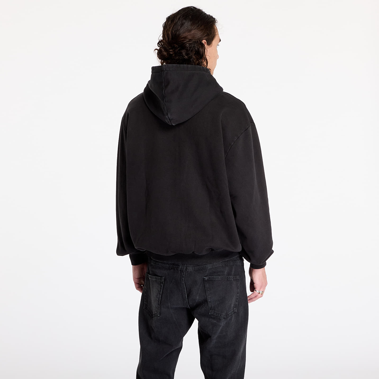 Hoodies and sweatshirts  Karl Kani Autograph Heavy OS Zip Hoodie Black
