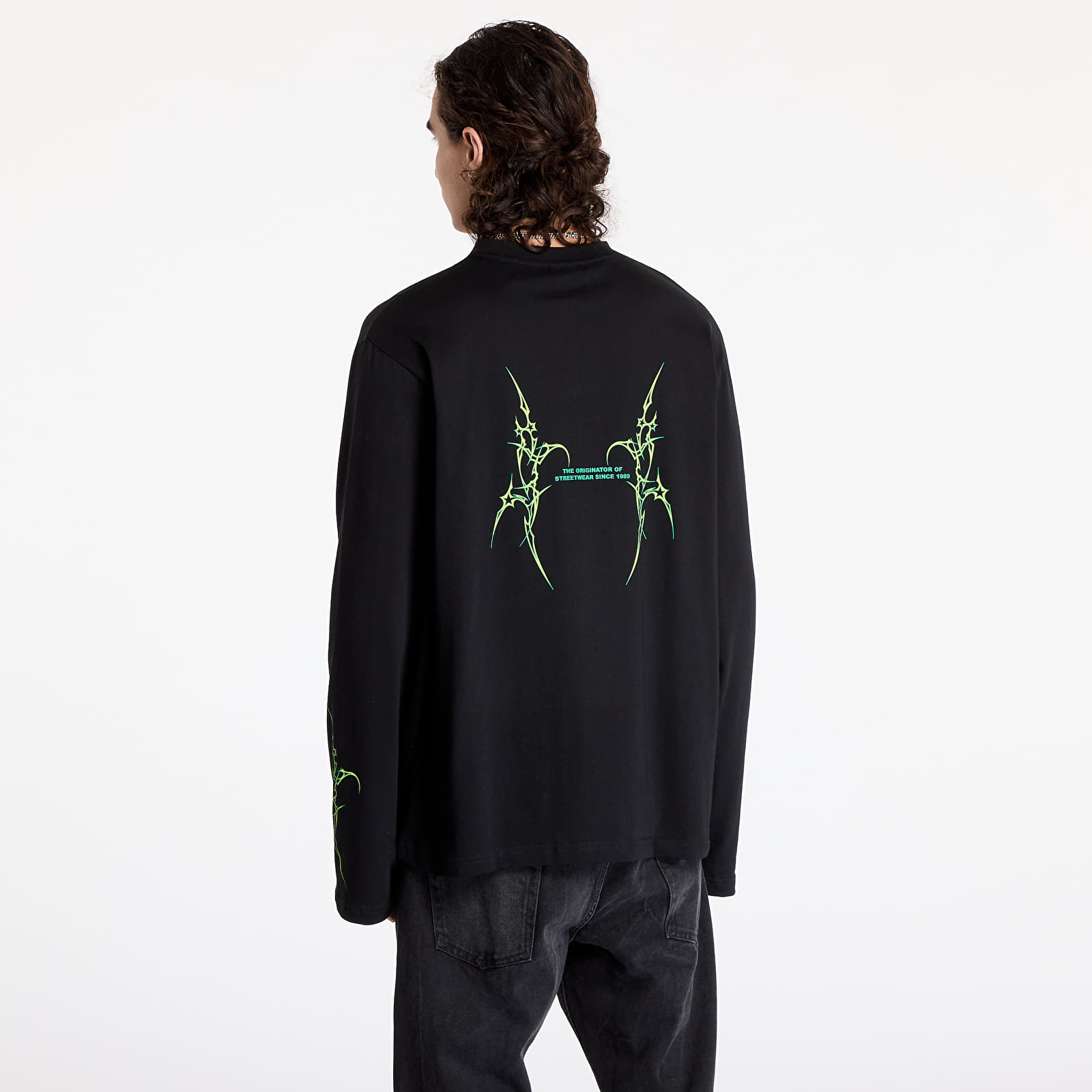 Camisetas Karl Kani Small Signature Tribal LongSleeve Black