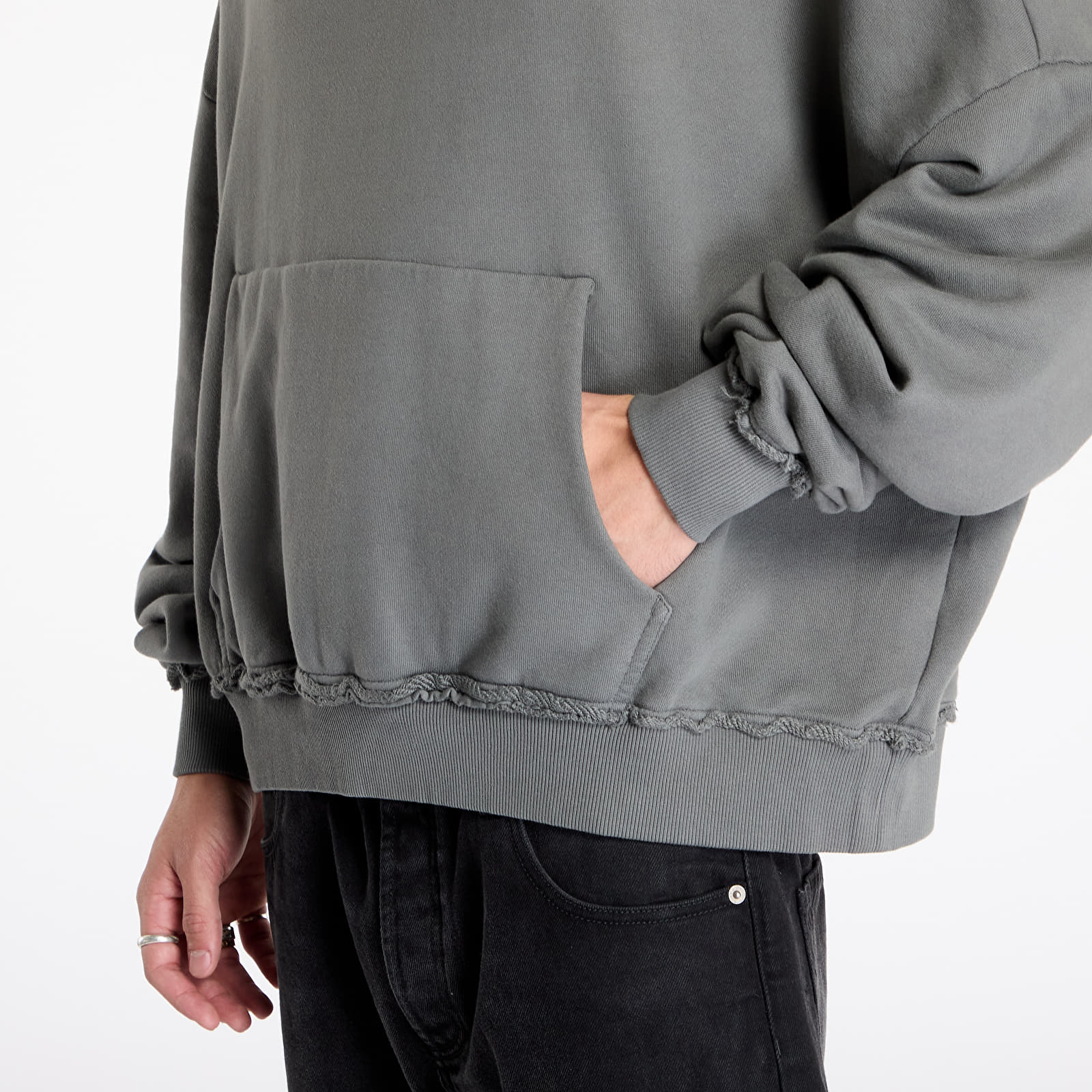 Sweatshirts Karl Kani Retro Sprayed OS Hoodie Anthracite