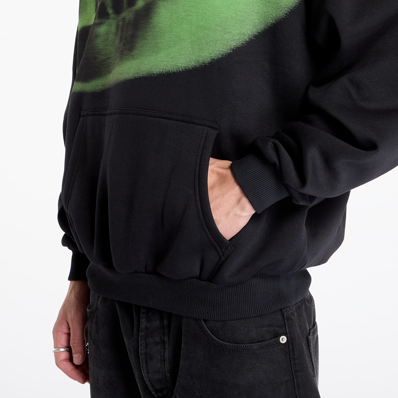 Sudaderas Karl Kani Retro Kani Grillz OS Hoodie Black/ Green
