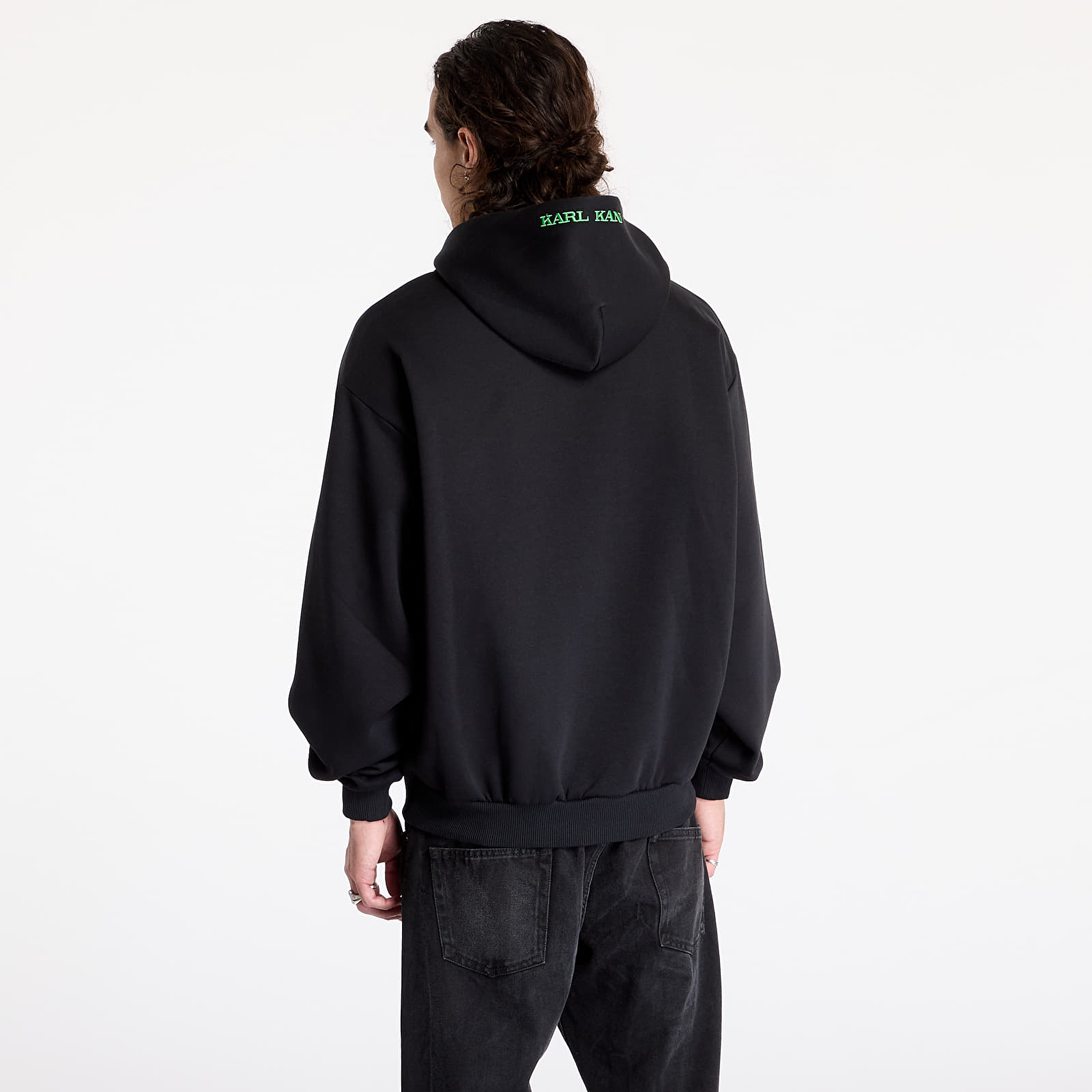 Sudaderas Karl Kani Retro Kani Grillz OS Hoodie Black/ Green