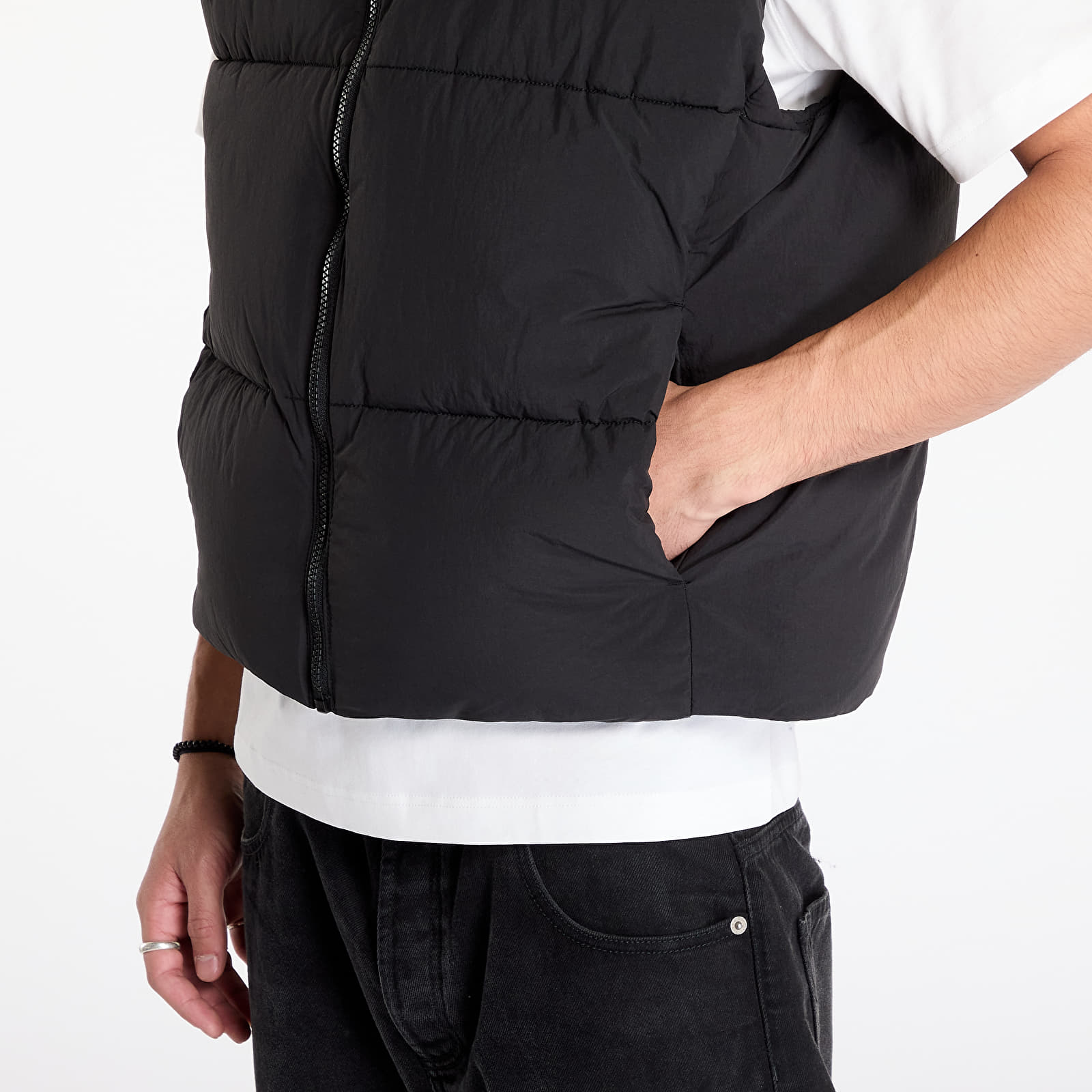 Westen Karl Kani Small Signature Puffer Vest Black