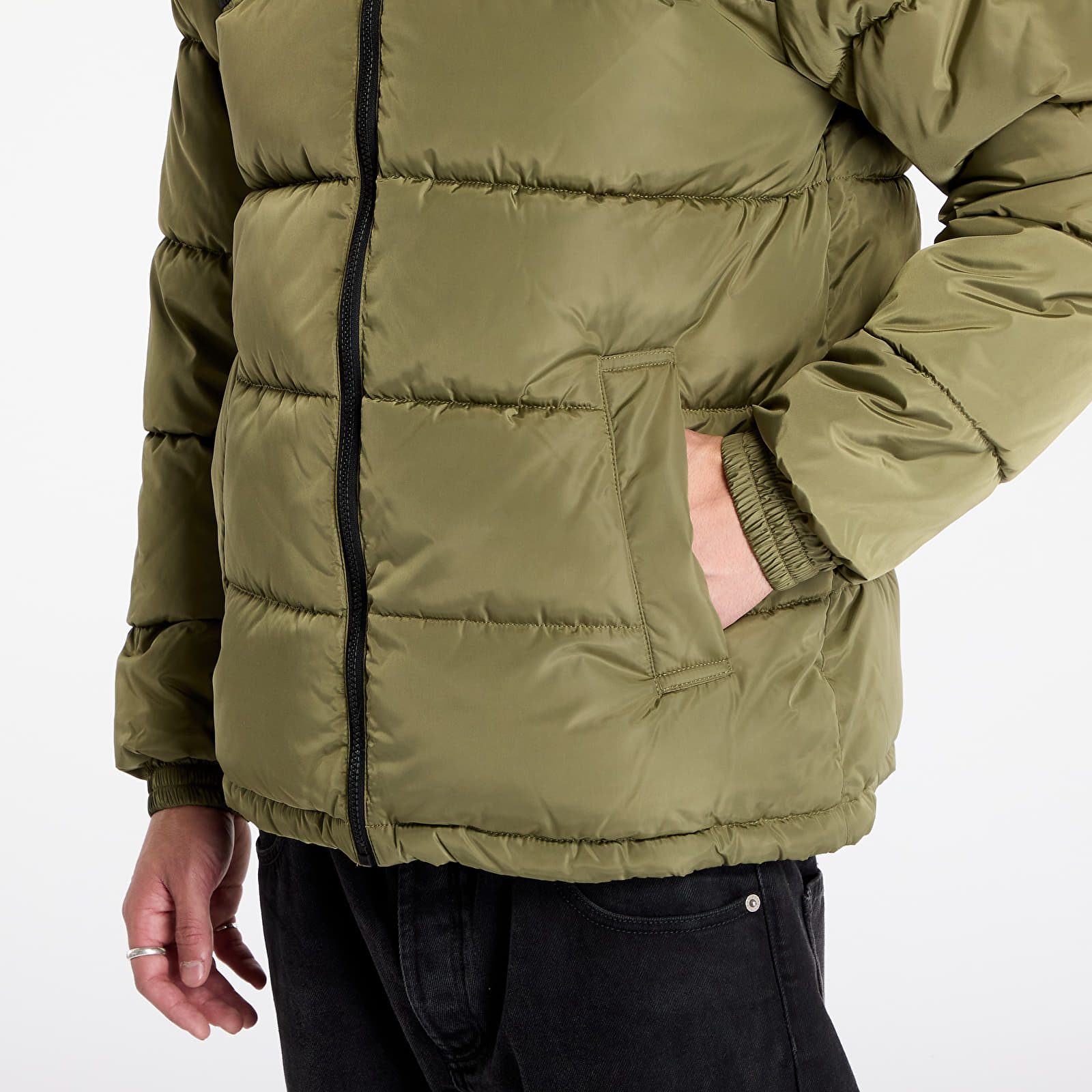 Vestes Karl Kani Retro Essential Puffer Jacket Olive