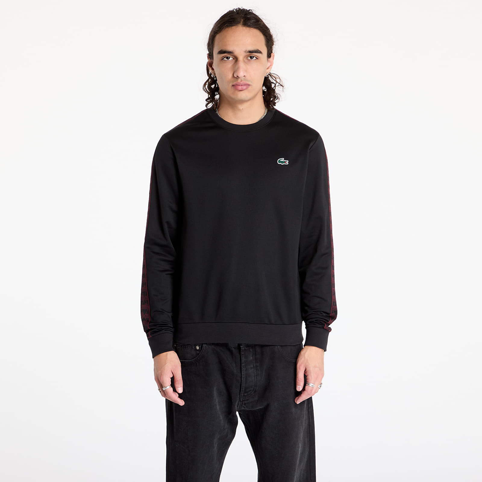 Kapuutsikud ja kampsunid LACOSTE Sweatshirts Black