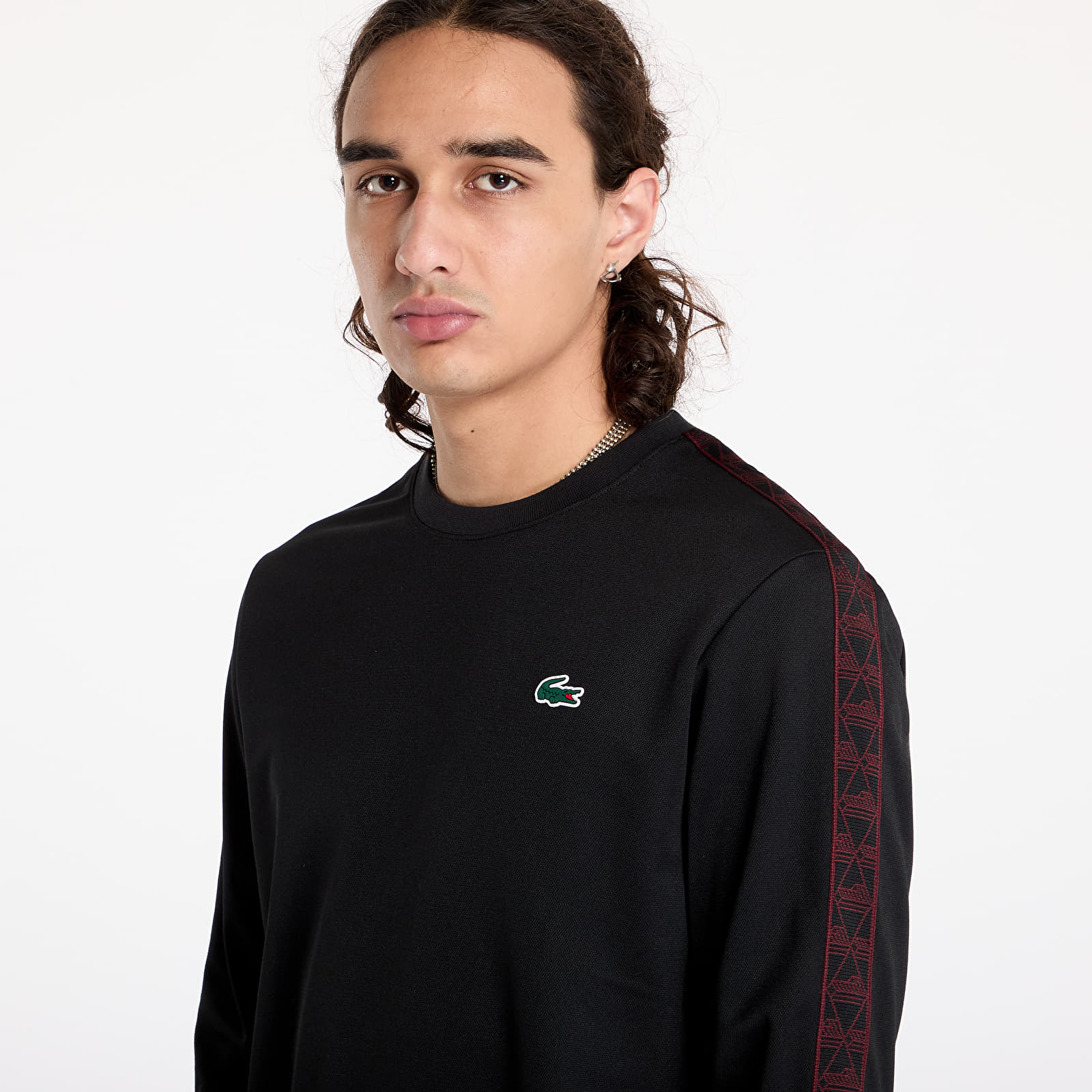 Kapuutsikud ja kampsunid LACOSTE Sweatshirts Black