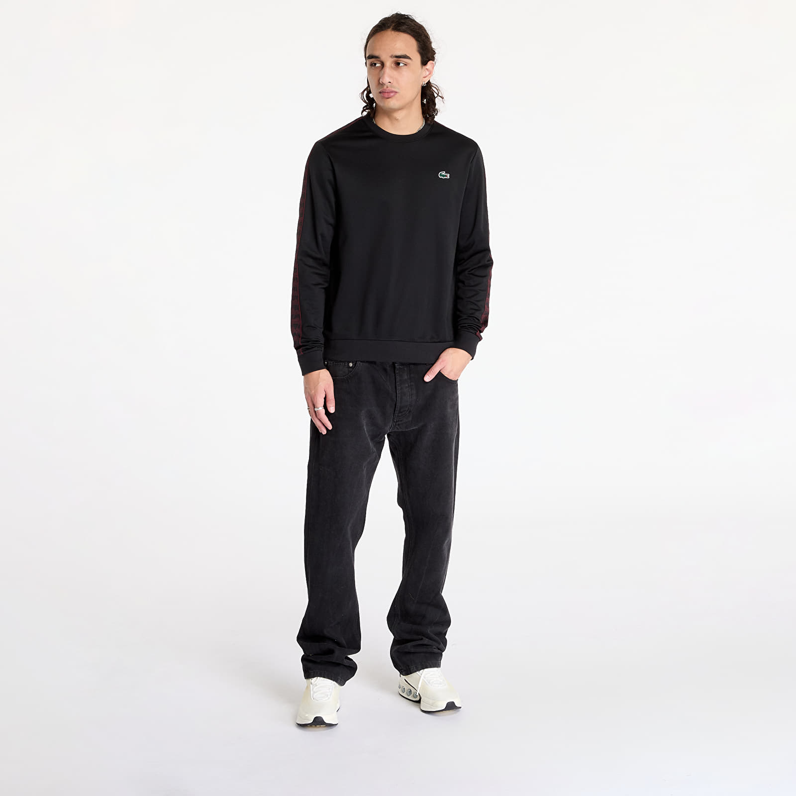 Kapuutsikud ja kampsunid LACOSTE Sweatshirts Black