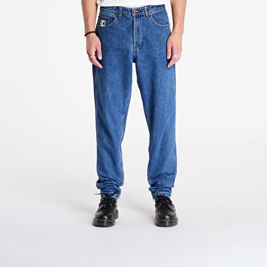 Karl Kani KK Small Signature Tapered Five Pocket Denim Dark Indigo