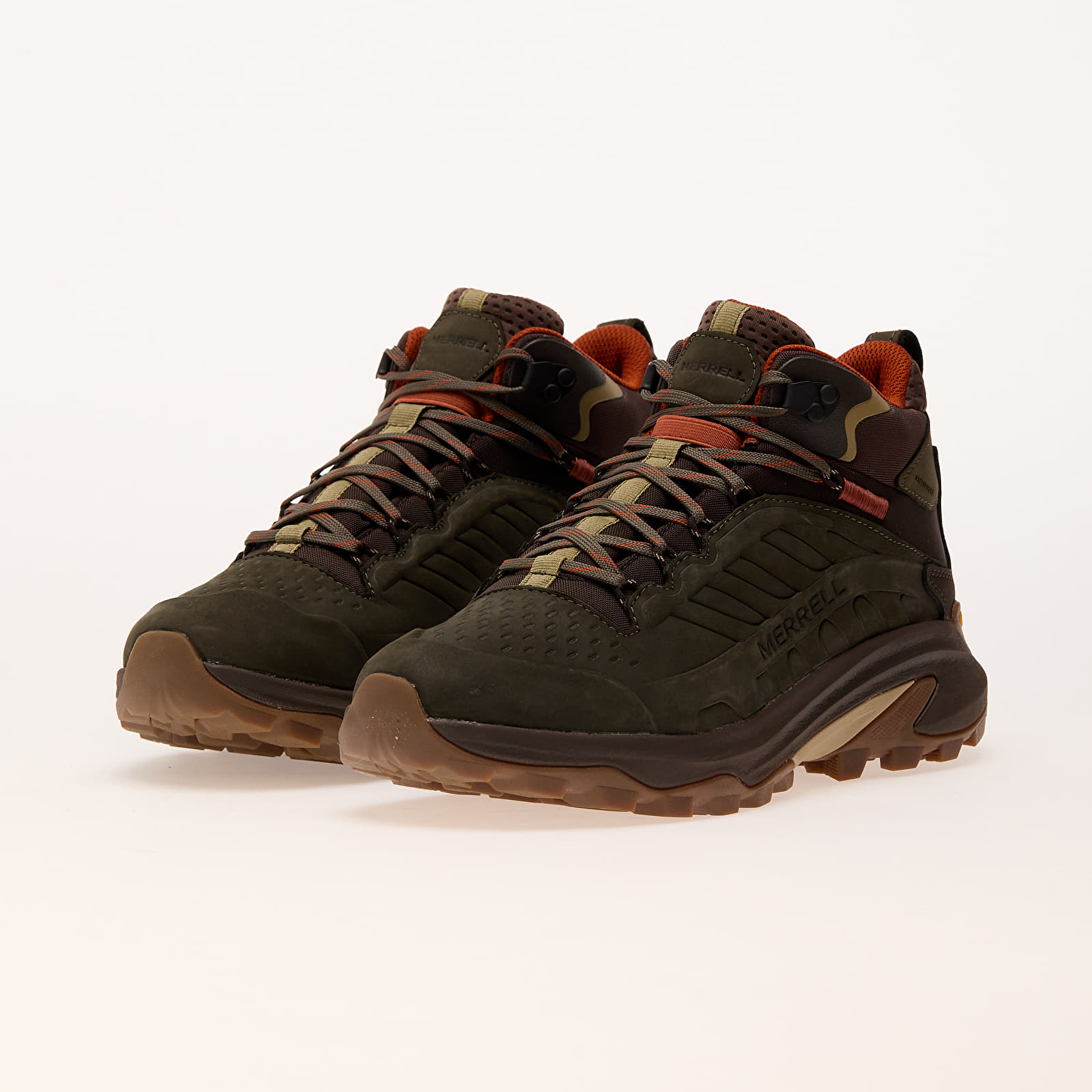 Męskie trampki i buty Merrell Moab Speed 2 Ltr Mid Wp Olive