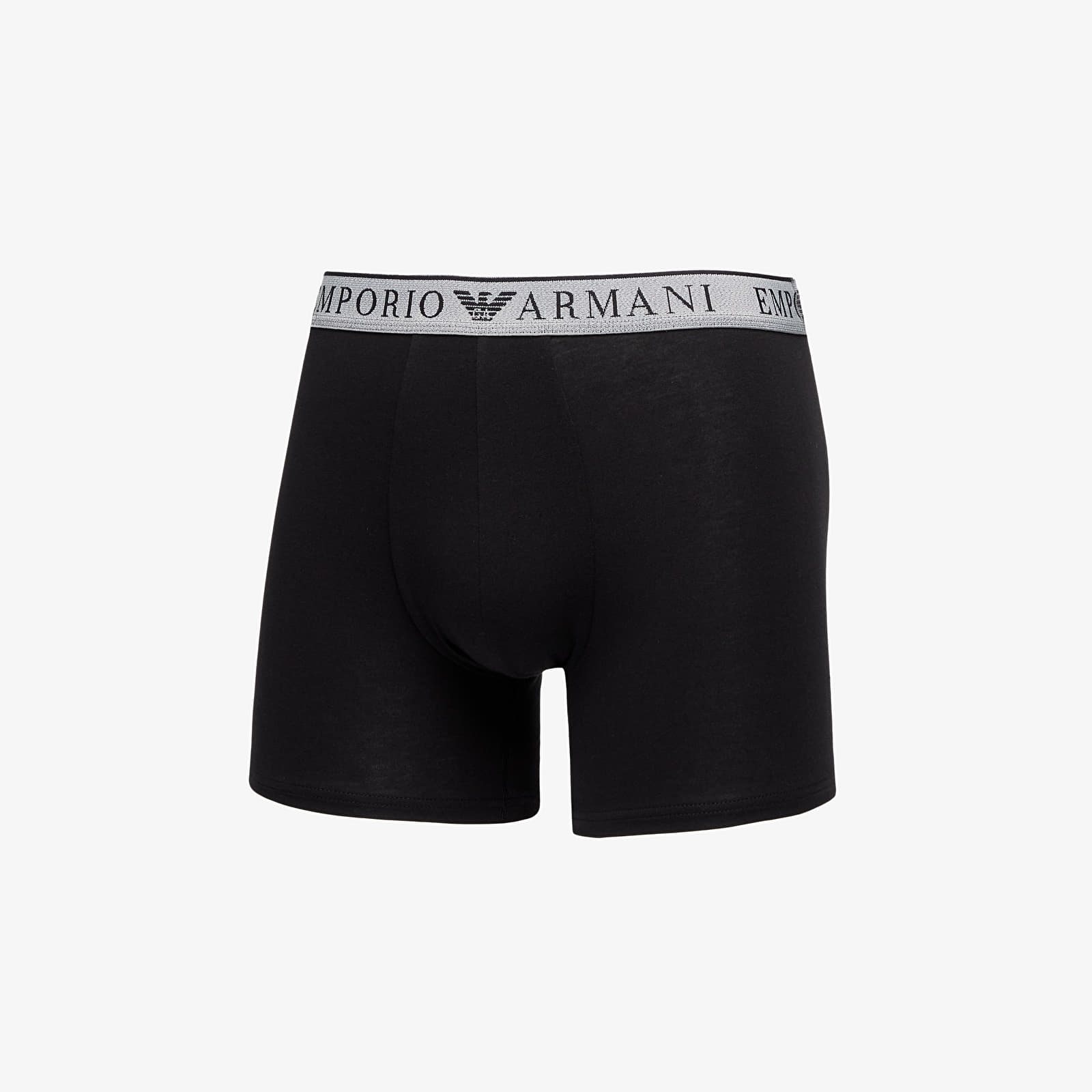 Boxershorts EA7 Emporio Armani Men's Knit Trunk 2-Pack Nero/ Bianco